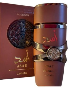 Asad Bourbon Lattafa Eau de Parfum Masculino 100 ml original