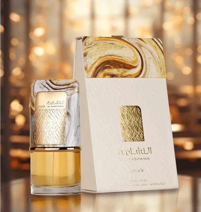 Al Nashama Lattafa Eau de Parfum - Perfume Árabe Feminino 100 ml original
