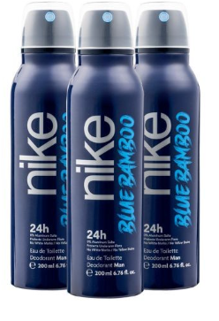 Nike Desodorante em spray Blue Bamboo Man 200 ml